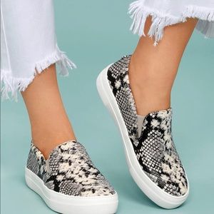 Steve Madden Gills Snakeskin